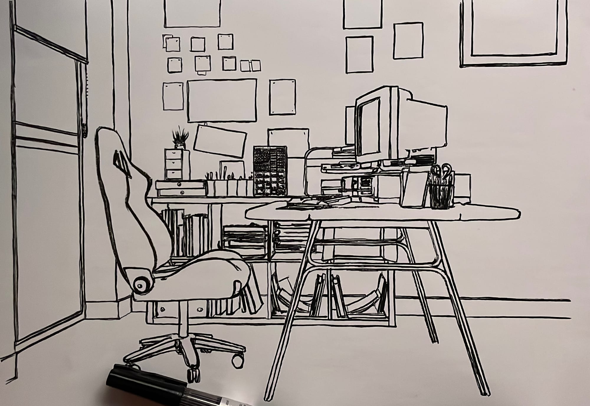 My desk