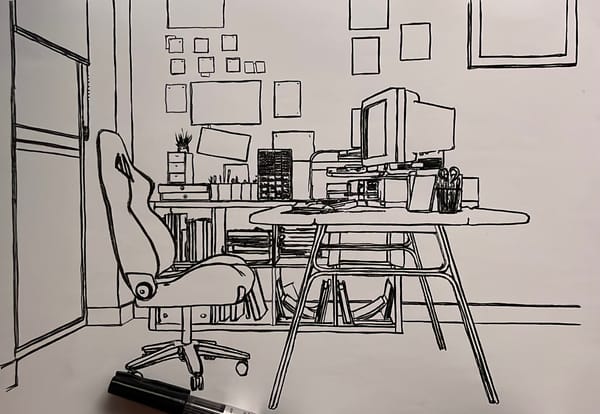 My desk
