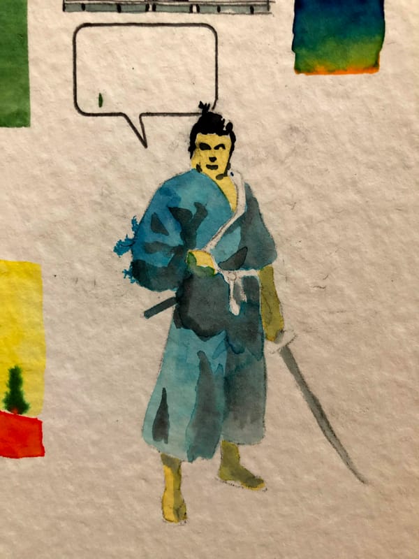 Japan trip sketchbook